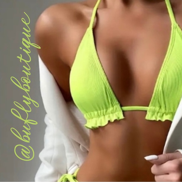 High Cut Two Piece Swimsuit - Picture 6 of 15